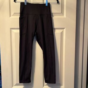 Aeropostale Sport Black Leggings